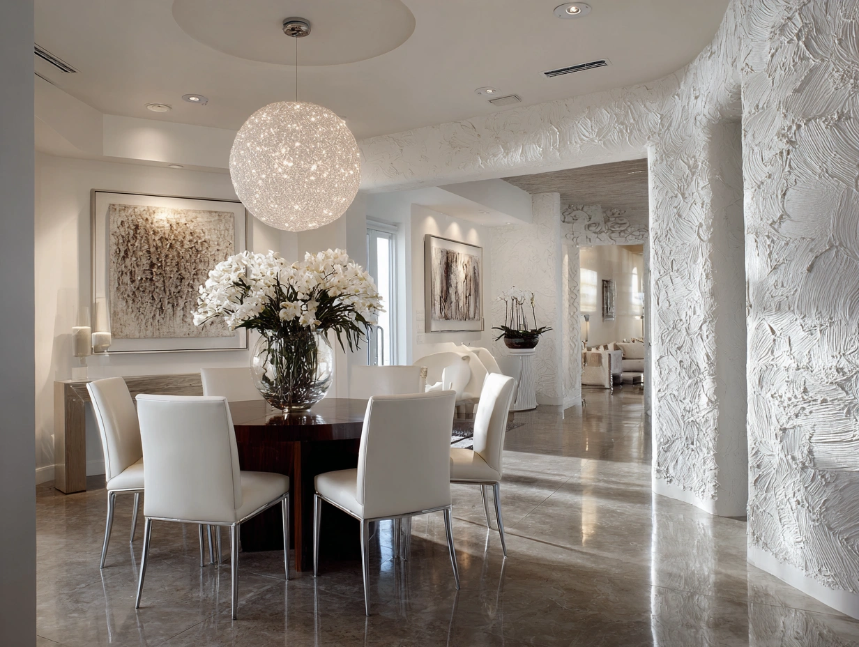 How to Incorporate Venetian Plaster into Your Dining Room Design